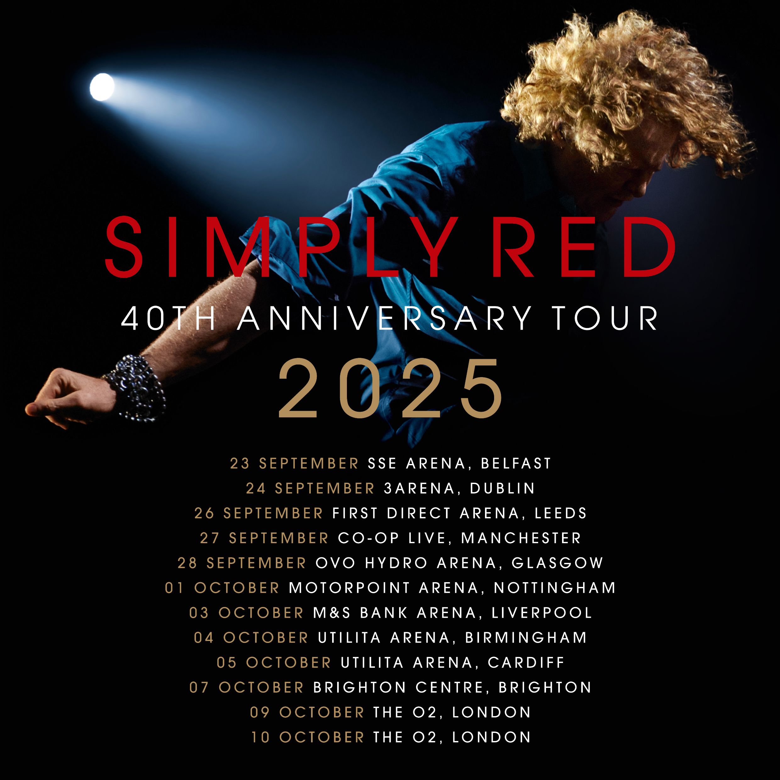 Simply Red poster